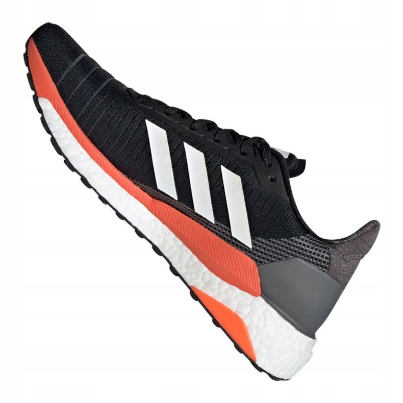 Laufschuhe adidas Solar Glide 19 M G28062 schwarz grau 2