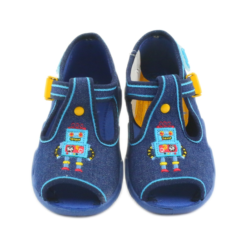 Jungen Hausschuhe Befado 217P103 marineblau 3