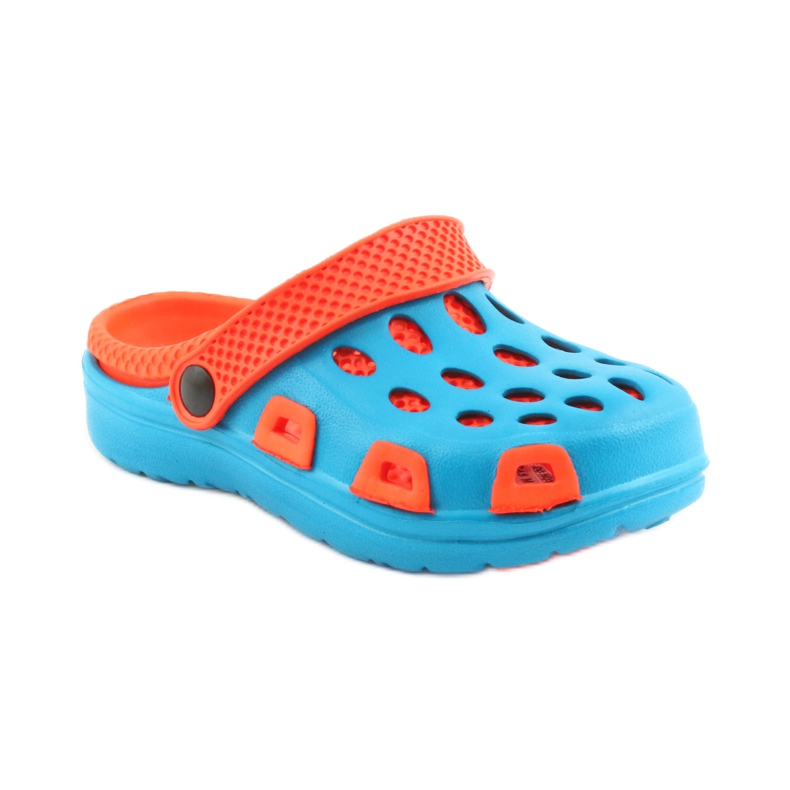 Aqua-Speed ​​Hausschuhe blau orange 1