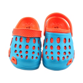 Aqua-Speed ​​Hausschuhe blau orange 3