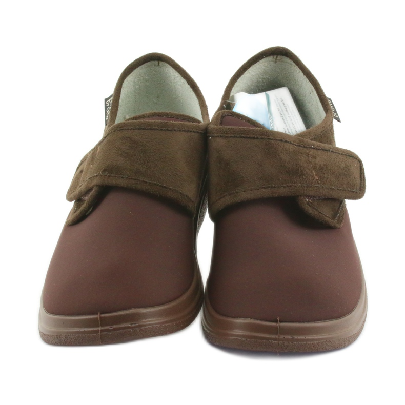 Befado 131M005 Hausschuhe für Diabetiker braun 3