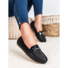 Kylie Schwarze Loafer 1