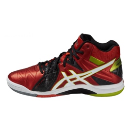 Asics Gel-Cyber ​​​​Sensei 6 Mt M B503Y-2101 Volleyballschuhe mehrfarbig rot 1