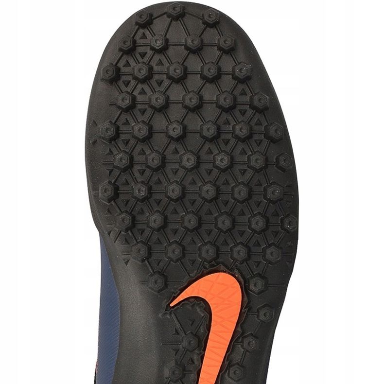 Nike HypervenomX Pro Tf M 749904-480 Fußballschuhe blau, schwarz, marineblau, orange marineblau 1