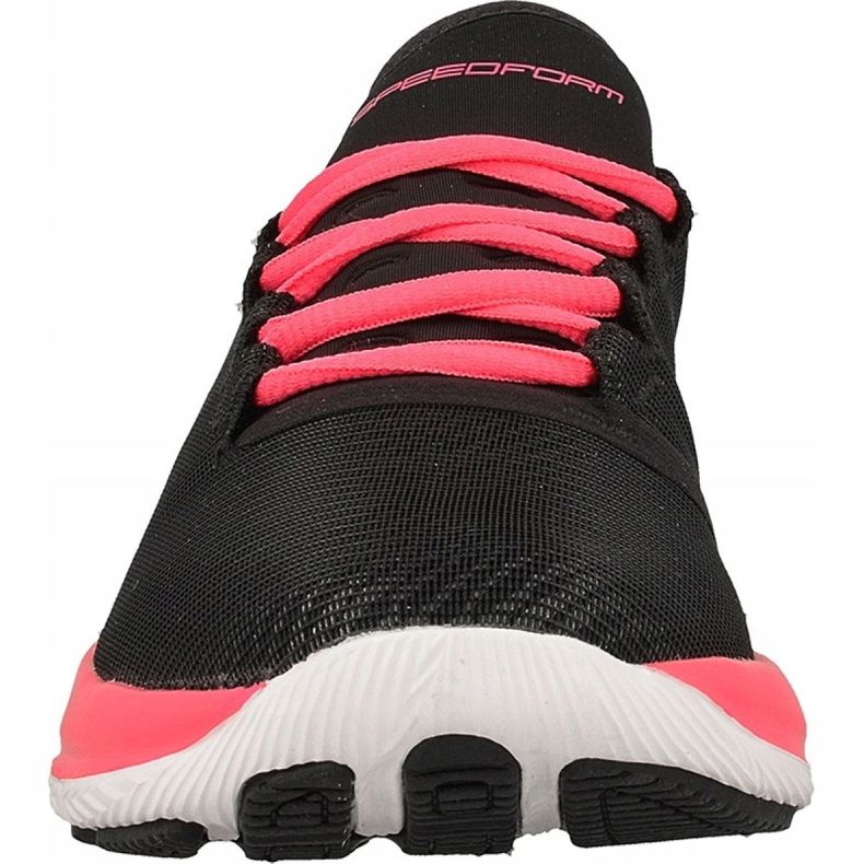 Under Armour Speedform Turbulence Run Fast W 1289792-962 Laufschuhe schwarz rosa 2