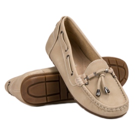 SHELOVET Beige Slipper 1