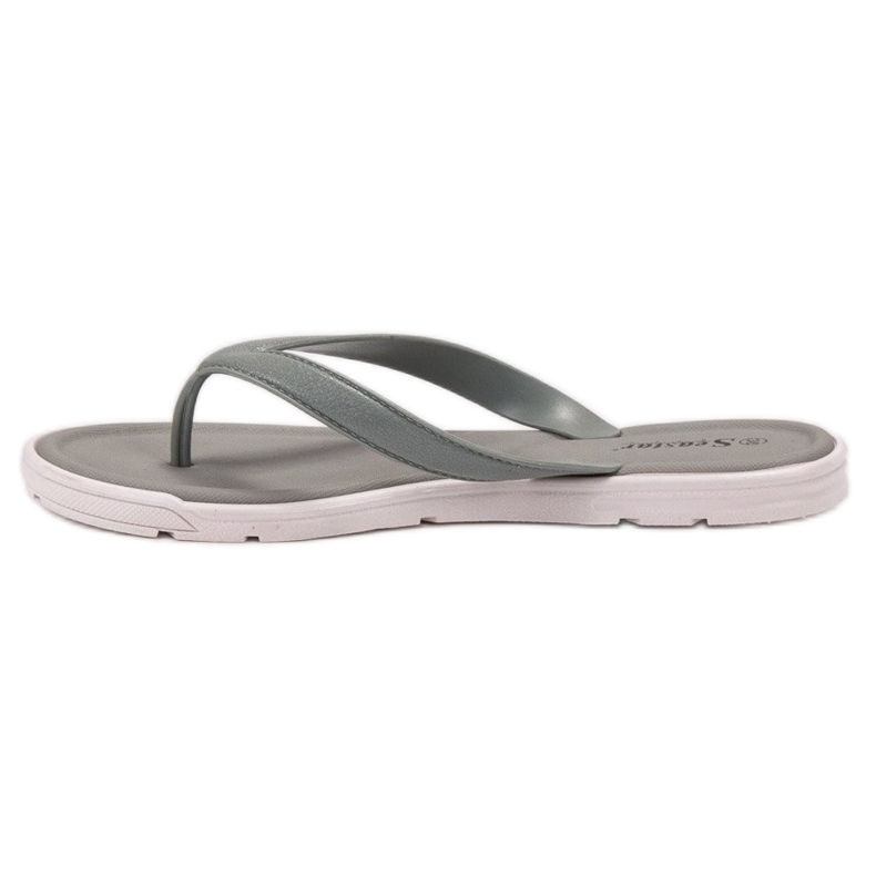 Seastar Flip-Flops aus Gummi grau 1
