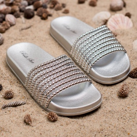 Bello Star Gummipantoffeln für Damen grau 1