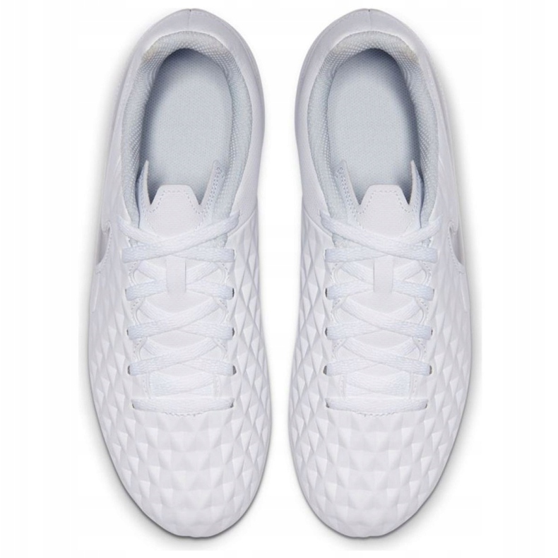 Nike Tiempo Legend 8 Club FG / MG Jr AT5881-100 Fußballschuhe mehrfarbig weiß 2