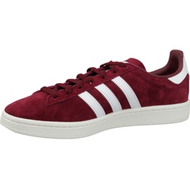 Adidas Originals Campus M BZ0087 burgunderrote Schuhe mehrfarbig 1