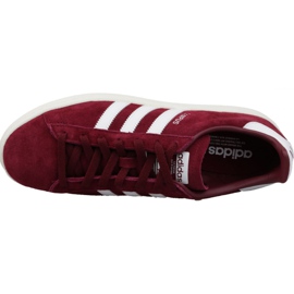 Adidas Originals Campus M BZ0087 burgunderrote Schuhe mehrfarbig 2