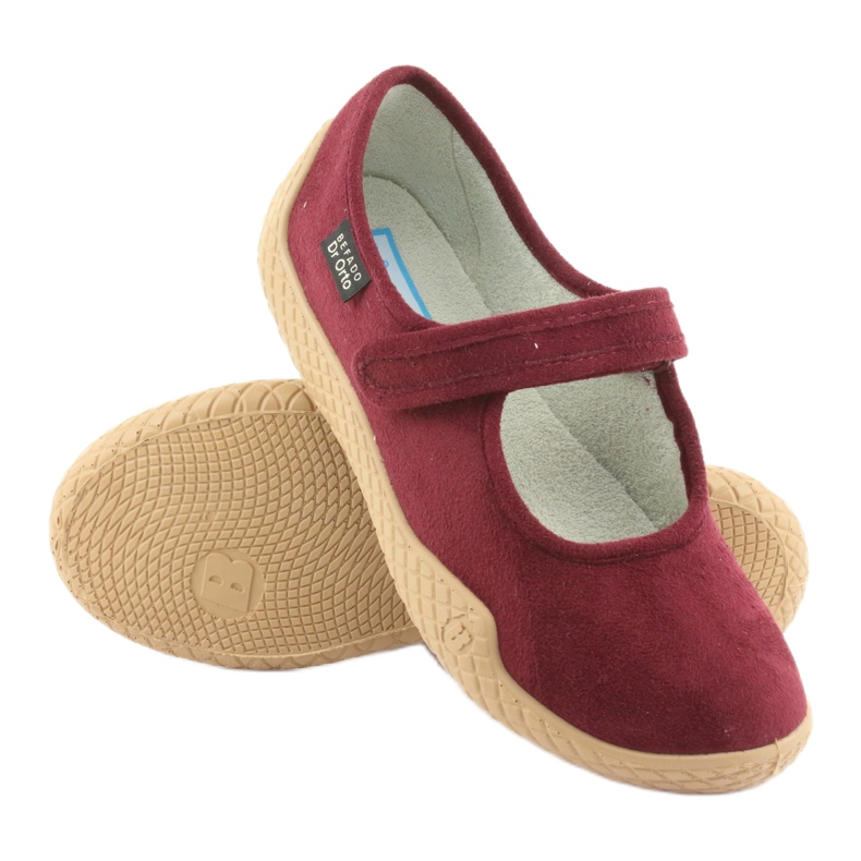 Dr.ORTO Befado Damenschuhe Pu-Young PU 197D003 Burgund rot 3