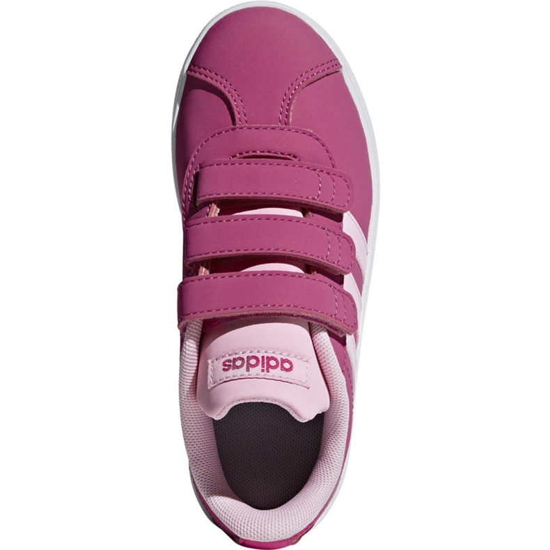 Adidas Vl Court 2.0 Cmf C rosa Schuhe Jr F36394 1