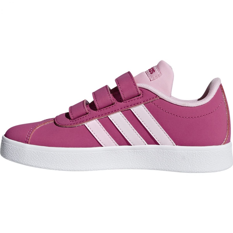 Adidas Vl Court 2.0 Cmf C rosa Schuhe Jr F36394 2