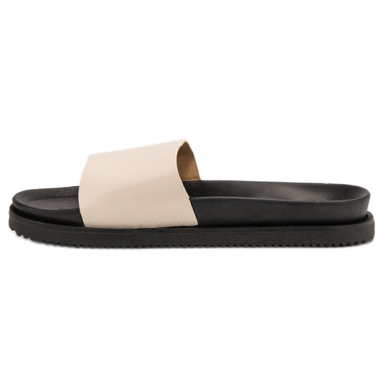 Clowse Beige Damenhausschuhe 1