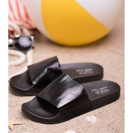 Small Swan Lässige Hausschuhe für Damen schwarz 2