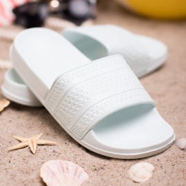 Vices Bequeme Hausschuhe aus Schaumstoff grün 2