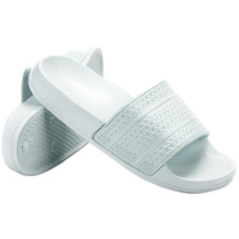 Vices Bequeme Hausschuhe aus Schaumstoff grün 1