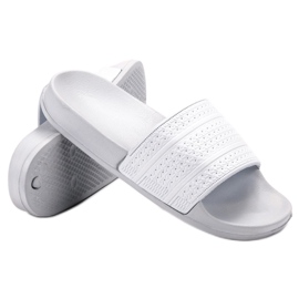 Vices Bequeme Hausschuhe aus Schaumstoff grau 1