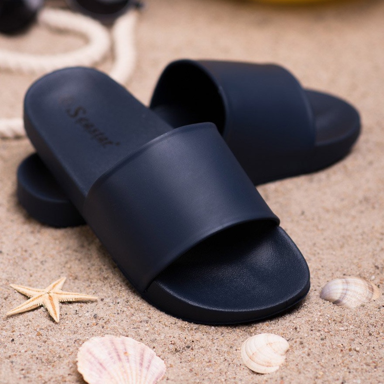 Seastar Marineblaue Hausschuhe 1