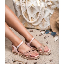 SHELOVET Rosa Damensandalen 1