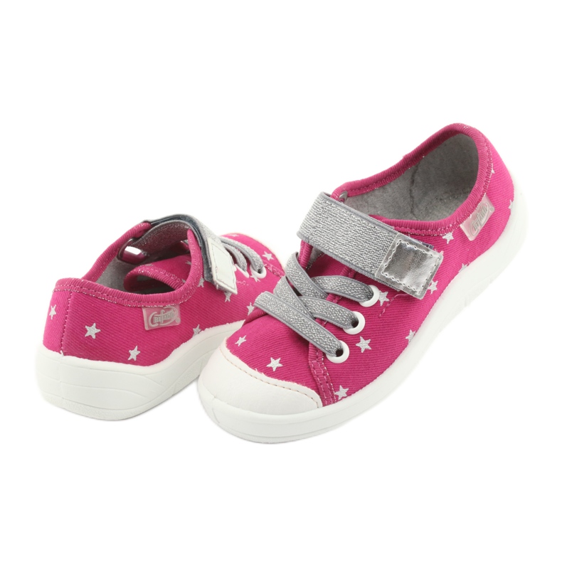 Befado Kinderschuhe 251X106 rosa grau 3