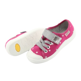 Befado Kinderschuhe 251X106 rosa grau 4
