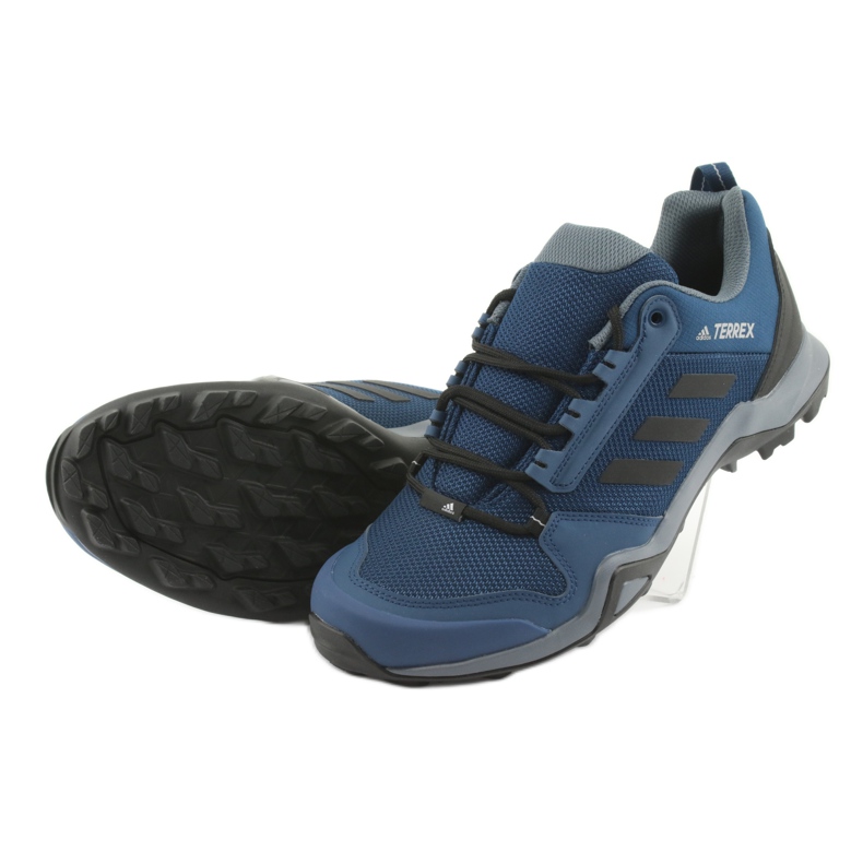 Trekkingschuhe adidas Terrex AX3 M BC0527 schwarz navy blau grau 4