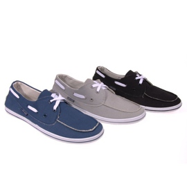 Marineblaue Loafer 417 Schwarz 1