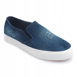 Slip On Jeans K-89 Marineblau 1