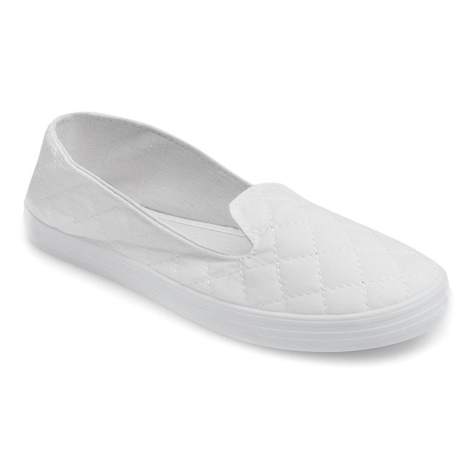 Slip On V30 weiße Turnschuhe 1