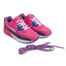 Sportschuhe Neon B306A-64 rosa 1
