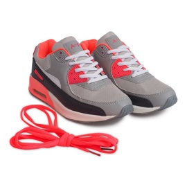 Sportschuhe Neon B306A-1 grau mehrfarbig 2