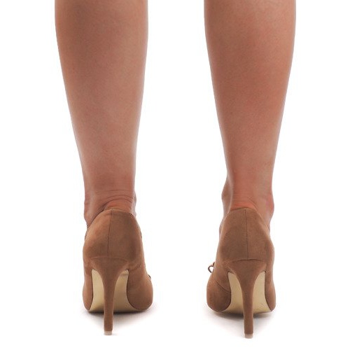 Wildleder High Heels TR-3H432-4 Camel braun 1