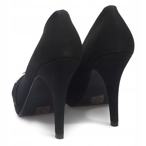 Klassische High Heels 5051 Schwarz 1