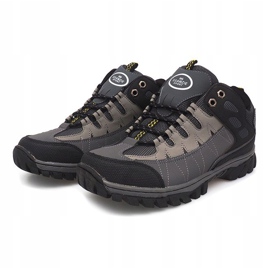 Graue Herren Trekkingschuhe M317 schwarz mehrfarbig 1
