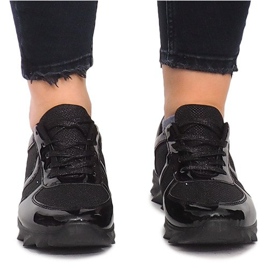 Sportschuhe B8890-3 Schwarz 1