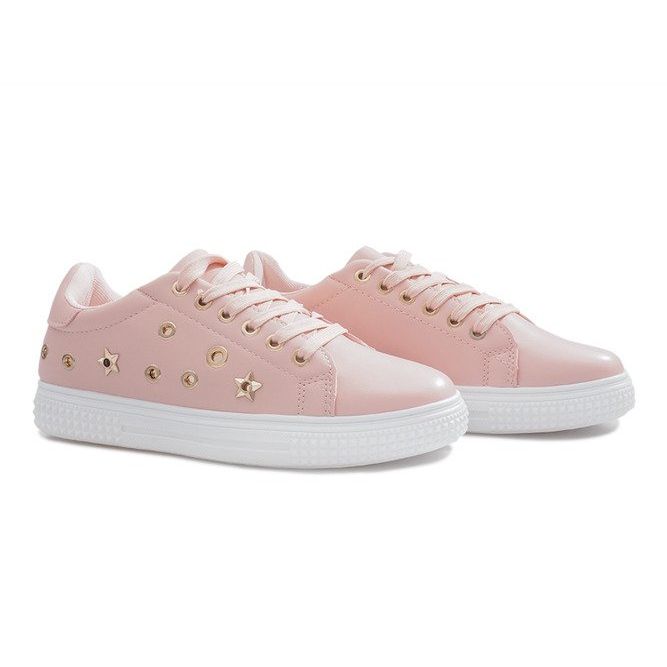 Rosa Sneaker-Stars Toulouse 1