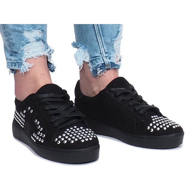 Schwarze Sneaker von Angers Stars 2