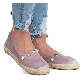 Gold Sun lila Espadrilles violett 1