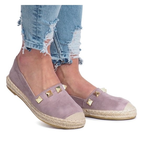 Gold Sun lila Espadrilles 1