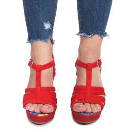 Rote Ankard Keilsandalen 1