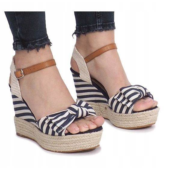 Sailor Keilsandalen mit Blue Sea Espadrilles blau 2