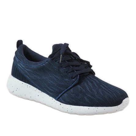 Marineblaue Herren Sportschuhe M637-2 1
