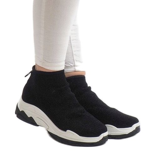 Schwarze Sport-Sneaker A88-22 2