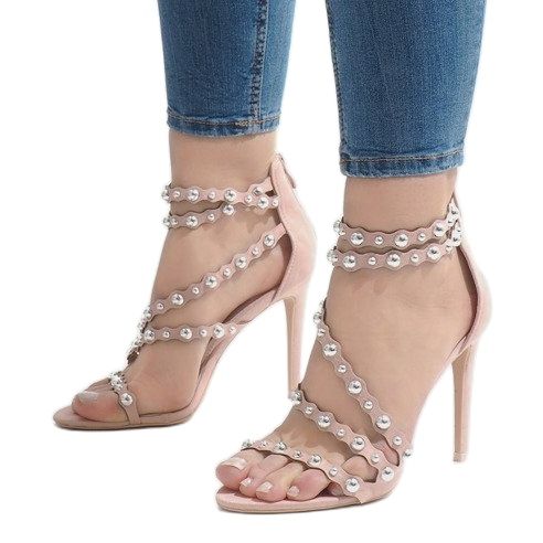 Rosa LE042P unbedeckte Absätze mehrfarbig 1