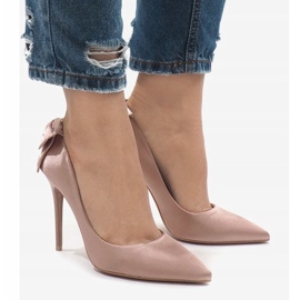 Klassische rosa Schleifennadeln LB-336 2