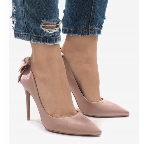 Klassische rosa Schleifennadeln LB-336 2