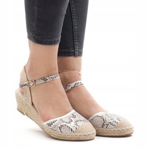 Snake Keilsandalen Espadrilles LLI-3M88-51 mehrfarbig 2