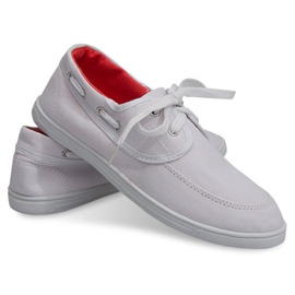 Stoff-Loafers Sneakers VB14 Weiß 1